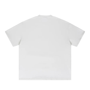 เสื้อยืดโอเวอร์ไซส์ทรงหลวมสำหรับผู้ชาย ผ้าฝ้ายคุณภาพสูง 100% หนัก 240 กรัม พิมพ์ลายโลโก้ได้ตามต้องการ ไซส์ US ทรงบ็อกซี่ สไตล์สตรีทแวร์ - Product Image 4