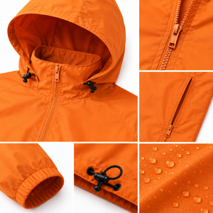 lightweight outdoor windbreaker <b>jacket</b> with comfortable fitting durable material and modern appearance designed for <b>travel</b> - Product Image 5