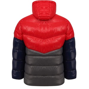 <b>Mens</b> Custom Wholesale Winter Ultra Lightweight Puffer Jacket Hooded Down High Quality Padded Bubble Casual Warm Winter Fashion - Product Image 3