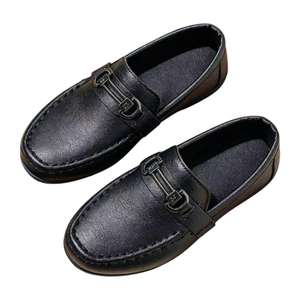 Zapatos de Estilo Nuevo para Niñas, Unisex, Punta Redonda, Cuero Genuino, Fabricante Mayorista - Product Image 5