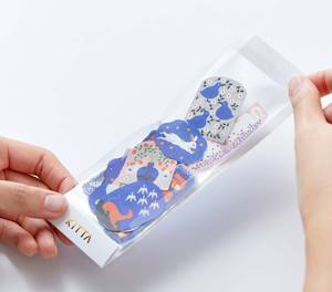 KING JIM KITTA Autocollants décoratifs portables en flocons, format carte, avec papier calque et transfert de feuille d'or (KITF) - Product Image 2