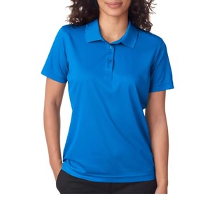 เสื้อโปโลลำลองแบบกำหนดเองขายส่ง เสื้อเทนนิสผู้หญิงแบบเรียบ OEM เสื้อคอปกผู้หญิงระบายอากาศได้ดี แขนสั้น - Product Image 6