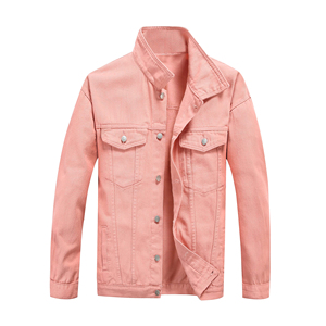 Custom Style <b>Mens</b> <b>Denim</b> <b>Jacket</b> Relaxed Fit Vintage Fashion Streetwear Comfortable Cotton Windbreaker Coat Apparel Top Wear - Product Image 6