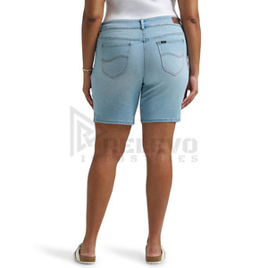 New Custom Casual <b>Jeans</b> Shorts For Streetwear Style <b>Soft</b> Breathable Quick Dry Fabric Summer Wear Bulk Order - Product Image 4