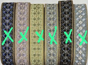 Handmade 100% Cotton Embroidery <b>Lace</b> Trimming with Sequins for Dresses Bags & Home Decor - Product Image 5
