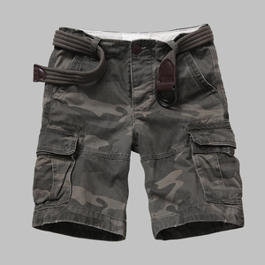Shorts d'été pour hommes, shorts tactiques, pantalons slim fit, shorts cargo pour hommes, poches OEM, logo personnalisé - Product Image 1