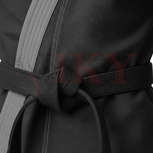 Uniforme de Karate de Lona para Artes Marciales, Directo de Fábrica, Personalizado con Logotipos y Parches, Cómodo y Transpirable - Product Image 5