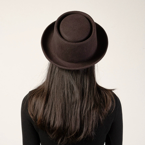 Sombrero Vaquero Clásico de Ala Corta para Hombre y Mujer, Estilo Vintage para Rancho, Rodeo, Aire Libre, de Fieltro - Product Image 5