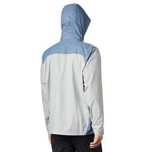 Men's Hooded Windbreaker <b>Jacket</b> Black Red Color Blocking Zipper Closure Waterproof Casual Outdoor Autumn Wear Windproof <b>Jacket</b> - Product Image 5