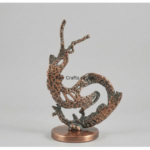 Premium <b>Decorative</b> Showpiece Metal Sculpture Modern Art Figurine Home Living Room Office <b>Table</b> <b>Decor</b> Elegant Display Accent - Product Image 1
