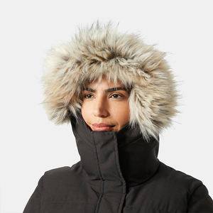Vente Chaude en Gros : Manteaux Parka Matelassés Teints Longs Grande Taille pour Femmes, Rembourrés en Polyester avec Capuche – Marque Fabricant - Product Image 5