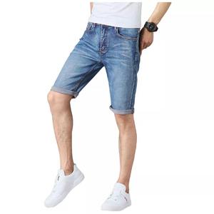 Men's Custom Denim <b>Shorts</b> 14oz Raw Selvedge Rigid Cotton Straight Leg <b>Jean</b> <b>Shorts</b> Red Line Detail Five Pockets Pants Wholesale - Product Image 3
