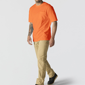 T-shirt homme en coton épais premium, coupe ample, style streetwear de luxe, épaules tombantes, tissu durable. - Product Image 6