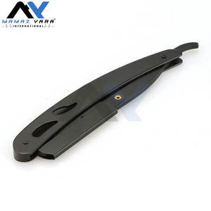 Rasoir à lame unique vintage de haute qualité en acier inoxydable pliable pour hommes, rasoir droit professionnel pour le soin du visage et du corps - Product Image 2