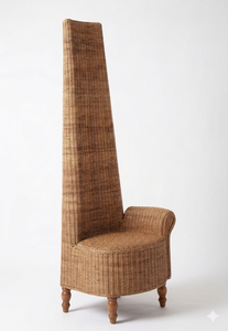 Muebles artesanales de mimbre, silla Natural con diseño único exclusivo minimalista - Product Image 4