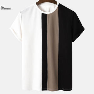 Camisa de Dos Tonos para Hombre, 260 GSM, Algodón Grueso, Forro de Doble Color, Estilo Urbano Oversize - Product Image 1