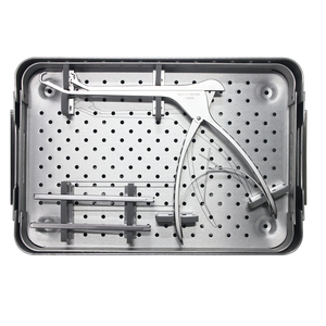 9 Pcs Orthopedic Rib Plate Instrument Set Hospital Grade Trauma Fixation Kit Stainless Steel Surgical <b>Tools</b> CE ISO Certified - Product Image 6