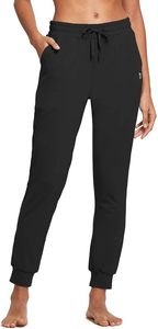 Pantalon décontracté en coton 100% lavé, coupe bootcut, avec cordon de serrage intérieur en polaire, personnalisé pour femme - Product Image 2