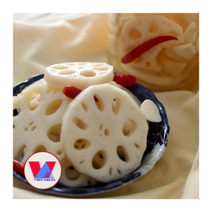 Premium Tinned Sliced Lotus Root 108oz Bulk Canned Cut Renkon Commercial Size Boiled <b>Vegetable</b> Slices For Food Service 3kg Tin - Product Image 1