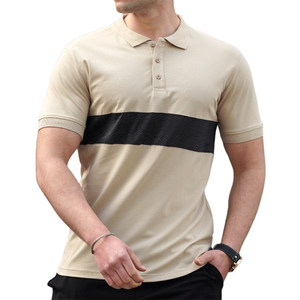 Polo brodé personnalisé tendance : Créez votre propre marque – Polo homme à manches courtes en maille à séchage rapide - Product Image 1