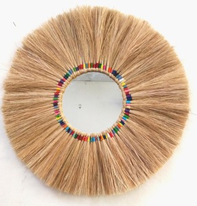 กระจกแขวนผนัง macrame กระจกตกแต่งบ้านแบบแขวนทำมือ2025 - Product Image 2