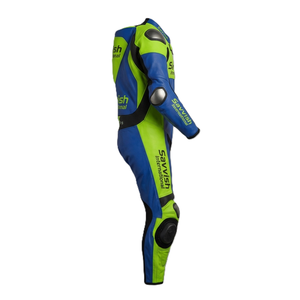 Traje de Motocicleta de Cuero de una Pieza, Antideslizante y Resistente al Desgaste, Traje de Carreras para Hombre, Conjuntos de Motociclismo y Automovilismo, Ropa Deportiva - Product Image 3