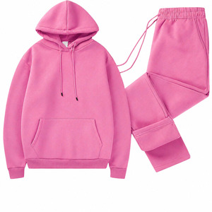 Conjunto Deportivo de Dos Piezas para Hombre, Pantalones y Sudadera con Capucha, Ropa Deportiva Informal de Manga Larga para Otoño e Invierno - Product Image 2
