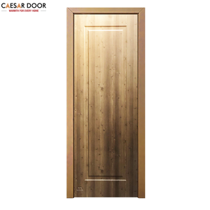 Puertas Interiores de Madera Impermeables, Compuestas de WPC, con Revestimiento de PVC Anti-Grietas, para Apartamentos, Villas, Baños y Dormitorios, Diseño Moderno - Product Image 1