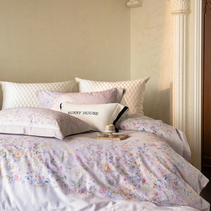 Parure <span class=keywords><strong>de</strong></span> lit 4 pièces <span class=keywords><strong>rose</strong></span> en coton 100% style pastoral avec <span class=keywords><strong>housse</strong></span> <span class=keywords><strong>de</strong></span> <span class=keywords><strong>couette</strong></span> imprimée numériquement – Fournisseur <span class=keywords><strong>de</strong></span> textiles <span class=keywords><strong>de</strong></span> maison - Product Image 2