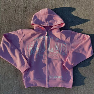 Sudadera con Capucha Clásica para Hombre, Personalizable OEM, 100% Alta Calidad, 280-300 Gsm, Felpa (Mezcla de Algodón y Poliéster), Forro Digital - Product Image 1