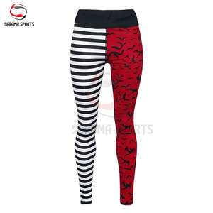 Leggings pour femmes grandes tailles, effet push-up, personnalisables, impression numérique, taille haute, pour fabricants de vêtements sous marque privée - Product Image 2