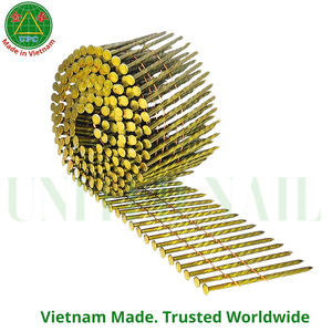 2.87x70mm Steel Coil <b>Nails</b> with Screw Shank for Air Gun from Vietnam | clavo en rollo - Product Image 4