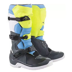 Premium Quality Custom Printed Leather Motorbike Racing Shoes for Men Women Durable Anti-Slip Protective Motocross Shoes - Product Image 6