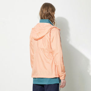 Chaqueta Blusón con Capucha para Mujer, Ligera, Cortavientos, con Cierre de Cremallera, Manga Larga, Diseño Color Block, Ropa de Abrigo para Primavera - Product Image 4