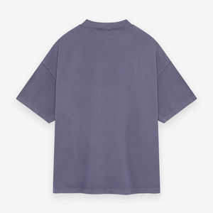 T-shirt Homme Oversize Coupe Boxy Épaules Tombantes Coupe Courte Unie Grammage Lourd - Product Image 5