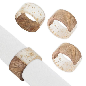 Support de serviette en bois et résine carré, style marbre gris, rond, prix de gros, personnalisation du logo et de la taille - Product Image 3