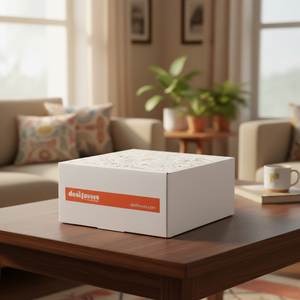 Caja de Regalo Magnética Rígida de Lujo Personalizada con Logotipo en Lámina Dorada |   Caja de Embalaje con Tapa de Color Premium para Productos Agrícolas - Product Image 5