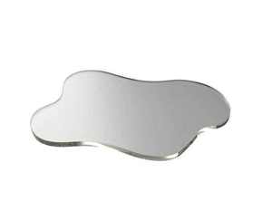 Clear Acrylic <b>Coasters</b> Set Square <b>Drink</b> <b>Coasters</b> with Holder Polished Table Mat for Home Bar Cafe - Product Image 3