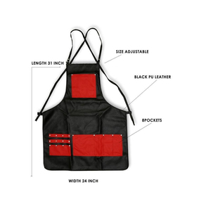 2026 New Factory Price Sleeveless Classic <b>Leather</b> <b>Aprons</b> Breathable Thermal Use Customizable Daily Use Hot Sale - Product Image 3