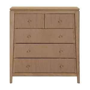Cómoda de Diseño Contemporáneo Ecológico de la Colección ELYSIUM, Mueble de Dormitorio de la Mejor Calidad, Armario Alto de Madera - Product Image 3