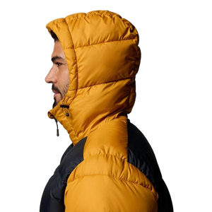 <b>Mens</b> Winter Quilted Jacket 350 GSM Polyester Puffer <b>Coat</b> Thermal Insulated <b>Warm</b> Hooded Outdoor Work Casual Streetwear OEM - Product Image 6