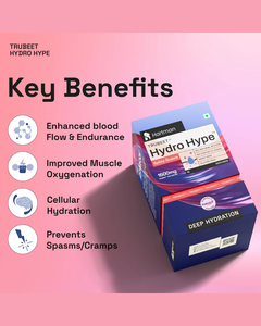 TRUBEET Hydro Hype, Bebida en Polvo de Hidratación Profunda Natural, Sabor Guayaba Picante, 1500mg con Extracto de Remolacha TruBeet - Product Image 4