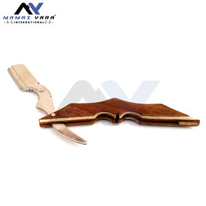 Best Manufacturer Straight Razor Replaceable Blade Shaving Razor German Stainless Barber Beard Shaving <b>Men</b> Classic Salon Use - Product Image 2