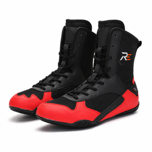 Zapatos de Boxeo Premium Hechos con Materiales Ligeros y Transpirables que Ofrecen Excelente Agarre, Ajuste Cómodo y Servicio de Logotipo Personalizado - Product Image 4
