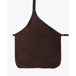 Tablier de coiffure en cuir réglable à la taille pour barbier, styliste et usage en salon - Product Image 1