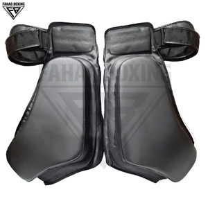 Protector de Muslos de Cuero PU de Alta Resistencia, Ligero, para Boxeo, Artes Marciales Mixtas (MMA), Entrenamiento, Protección Contra Impactos, Calidad Premium, Precio al por Mayor - Product Image 1