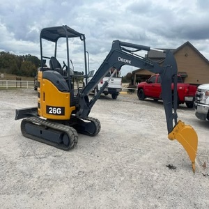 Mini-excavatrice John Deere abordable, machine hydraulique compacte et fiable avec une forte performance de creusement pour la construction - Product Image 2
