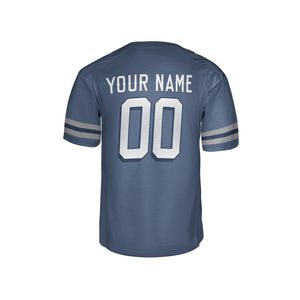 เสื้อเจอร์ซีย์ฟุตบอลและรักบี้แนววินเทจสไตล์อเมริกันระบายอากาศได้ดีผ้าตาข่ายเหมาะสำหรับการแข่งขันและออกกำลังกาย - Product Image 5