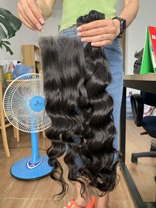 BARATO Camboyano con onda natural y onda profunda suelta La mejor calidad de Vietnam Camboya Procesamiento químico gratuito - Product Image 5