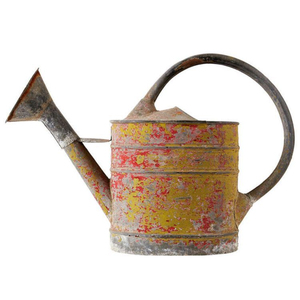 Regadera de Metal Galvanizado Vintage, Maceta de Jardín con Boquilla Extraíble y Asas Laterales, Jarra Decorativa para Interiores y Exteriores - Product Image 6